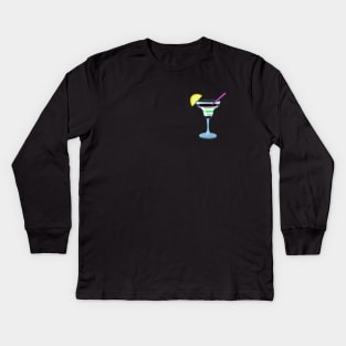 Agender cocktail #6 Kids Long Sleeve T-Shirt